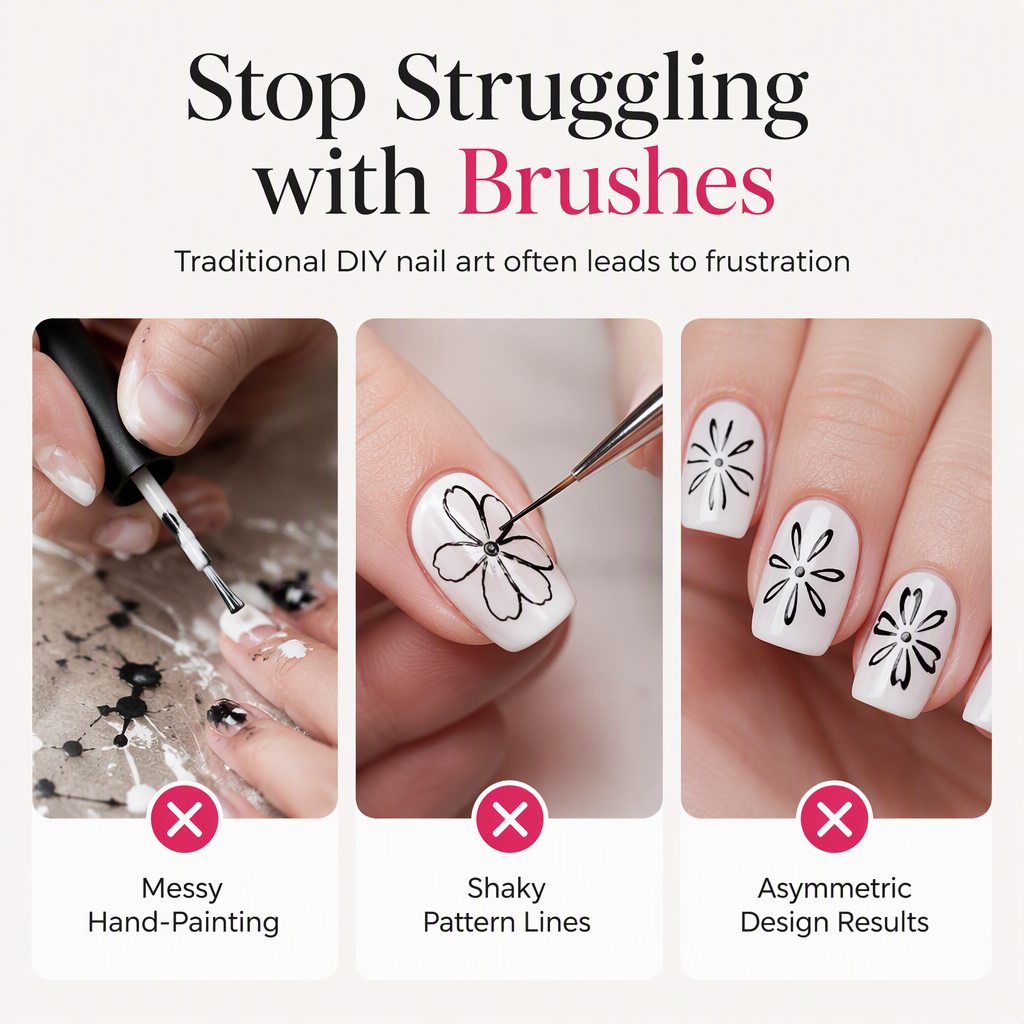 🔥Early Black Friday Sale 50% OFF - Nail Art Stamp Pen