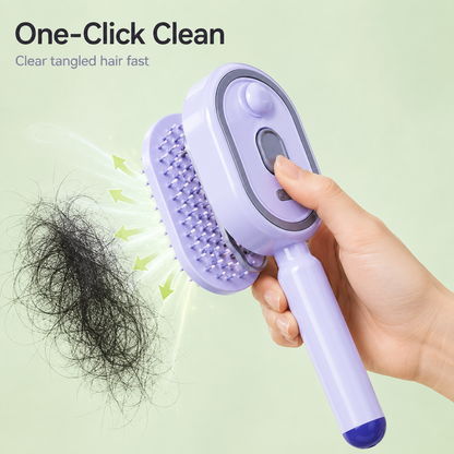 🔥Last Day 50% OFF Electric Mist-Spraying Massage Cushion Brush