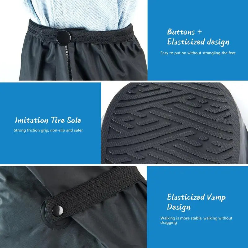 🌧️ Reusable Waterproof Shoe Covers – Keep Your Shoes Dry When the Weather Turns