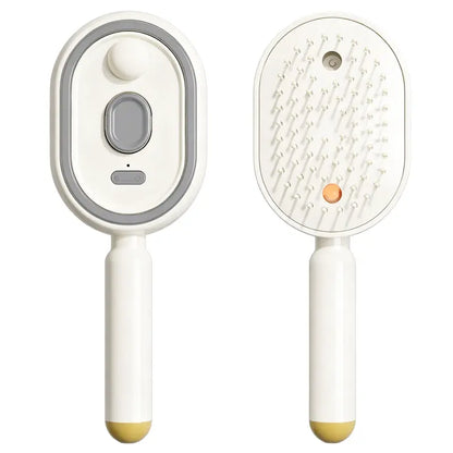 🔥Last Day 50% OFF Electric Mist-Spraying Massage Cushion Brush
