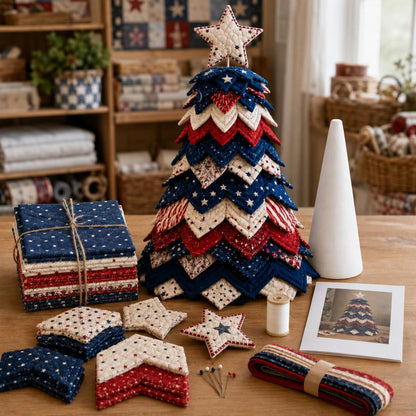 Christmas Tree Patchwork Kit