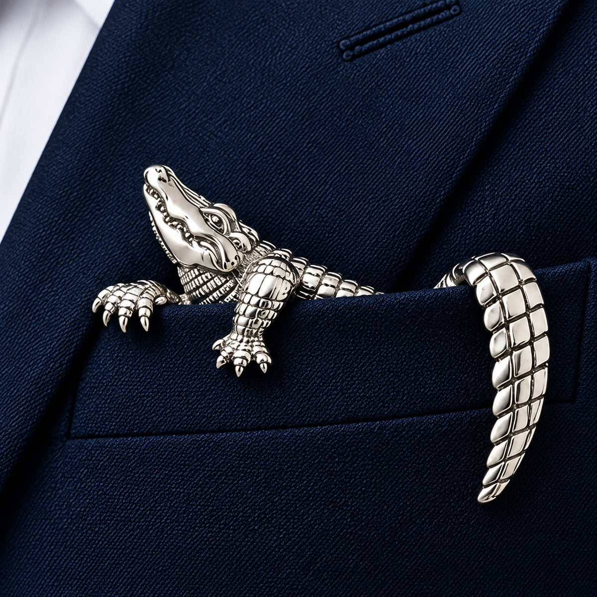 ✨ Luxury Sculpted Animal Brooch – Premium Statement Piece for Men & Women’s Suits & Blazers