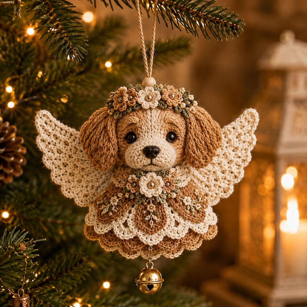 🔥 HOT SALE - 🪽 Animal Angel Crochet Ornament DIY Kit