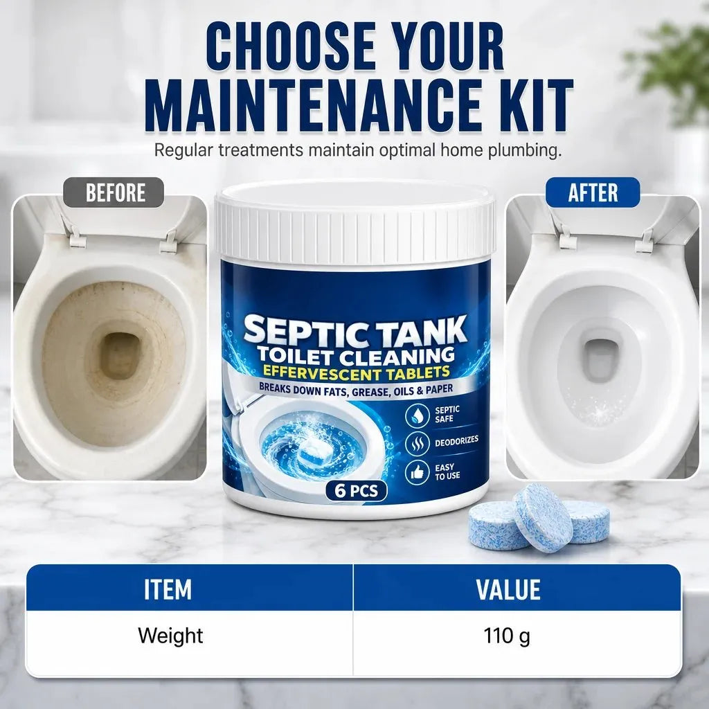 🚽49% OFF – Effervescent Toilet Cleaning Tablets✈️