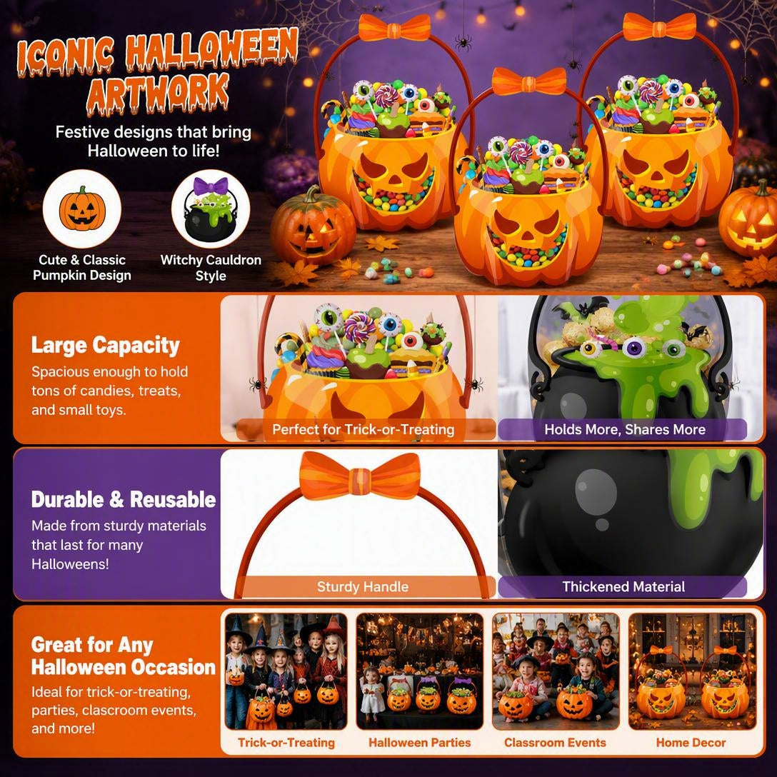 Halloween Goodie Bags Candy Bag (12Pcs)