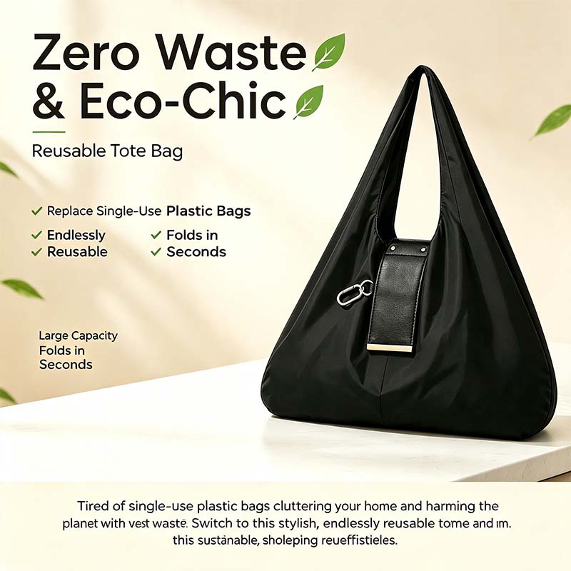 Compact Foldable Keychain Tote Bag,Daily Errands & On-the-Go Use🛍️
