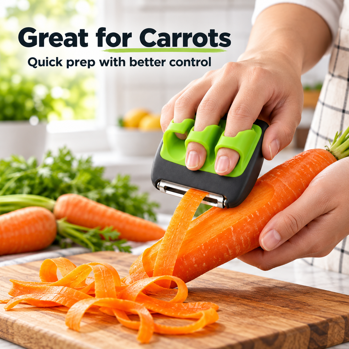 🔥 Buy 1 Get 1 Free: 2-Pack Handheld Vegetable Peelers