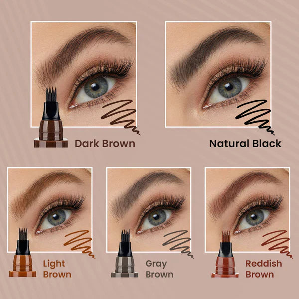 BUY 1 FREE 1🎁Waterproof Four-tip Beard and Eyebrow Pen✨