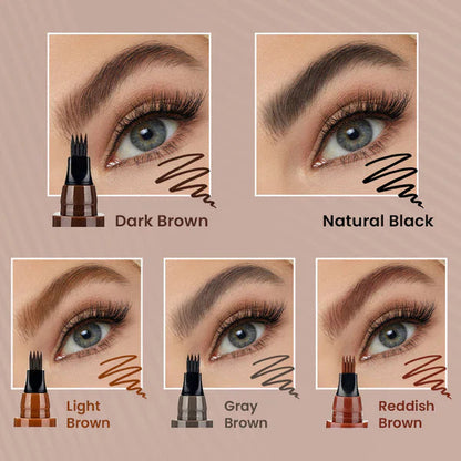 BUY 1 FREE 1🎁Waterproof Four-tip Beard and Eyebrow Pen✨