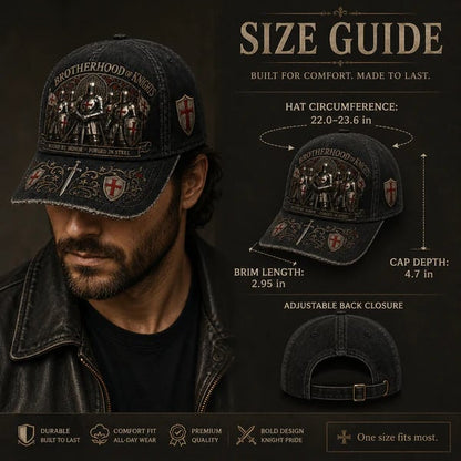 ⚔️ Brotherhood Of Knights Honor Cap 🎁Free Honor Coin With Every Cap Purchase