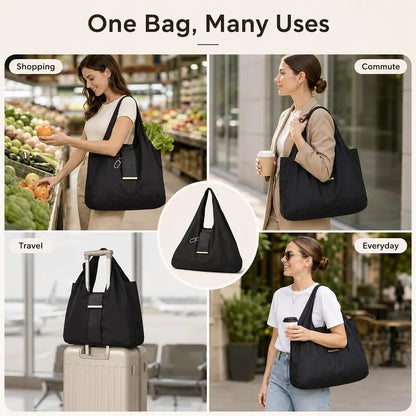 Compact Foldable Keychain Tote Bag,Daily Errands & On-the-Go Use🛍️