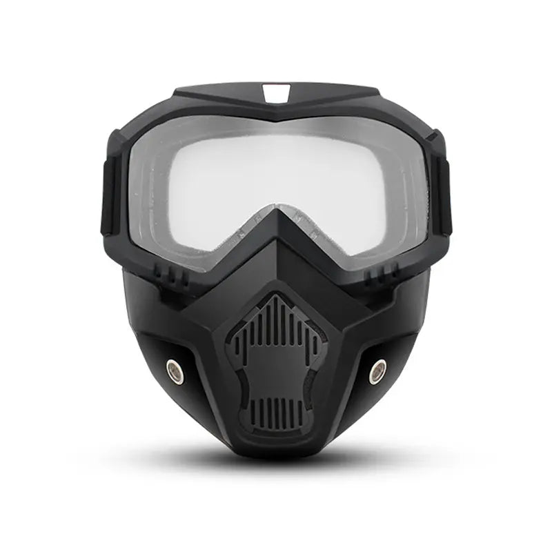 🛠️Detachable Full Face Goggle Mask