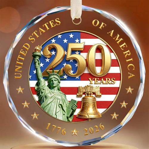America 250th Anniversary Ornament – Patriotic Keepsake