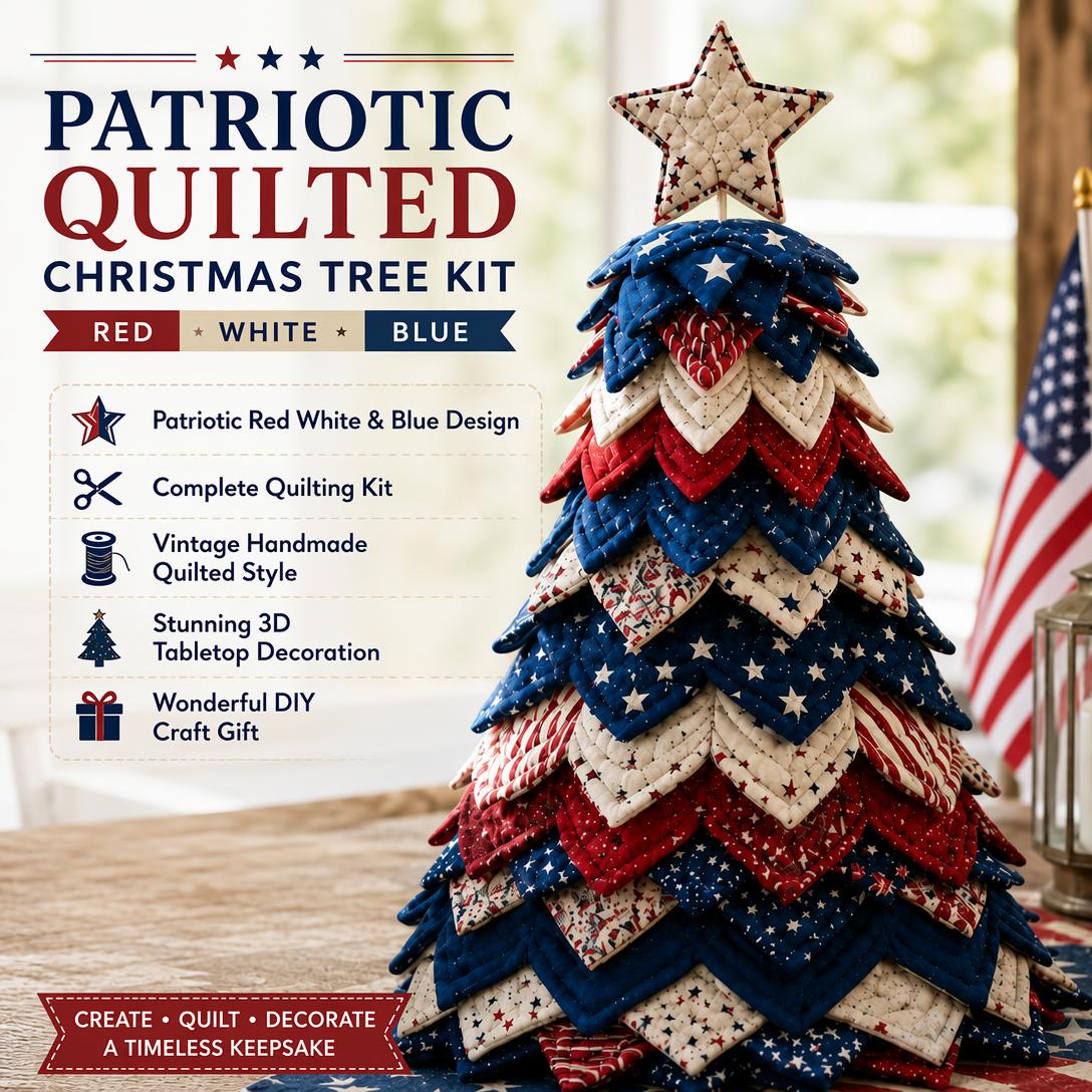 Christmas Tree Patchwork Kit