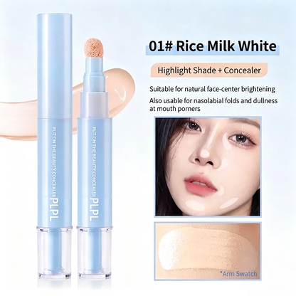 Brighten & Sculpt Concealer - Cosmetic for Facial Use, Sensitive Skin🤎