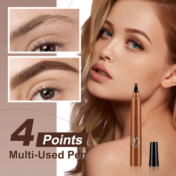 BUY 1 FREE 1🎁Waterproof Four-tip Beard and Eyebrow Pen✨