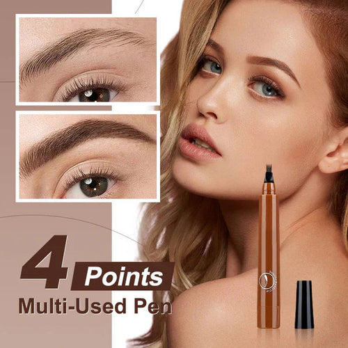 BUY 1 FREE 1🎁Waterproof Four-tip Beard and Eyebrow Pen✨