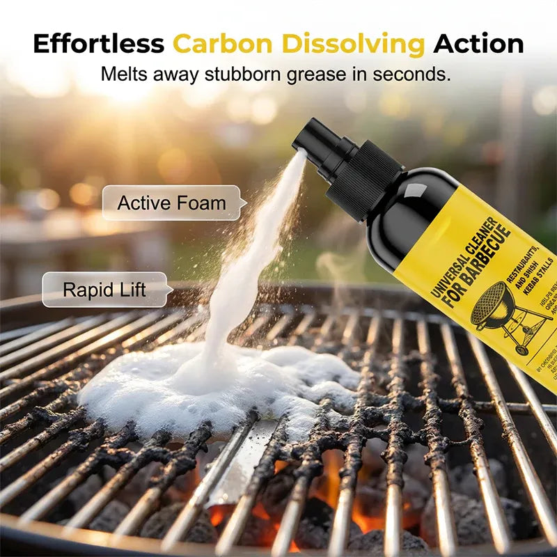 🧽 Heavy-duty BBQ cleaner – dissolves carbon, grease, and baked-on grime!