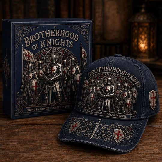 ⚔️ Brotherhood Of Knights Honor Cap 🎁Free Honor Coin With Every Cap Purchase