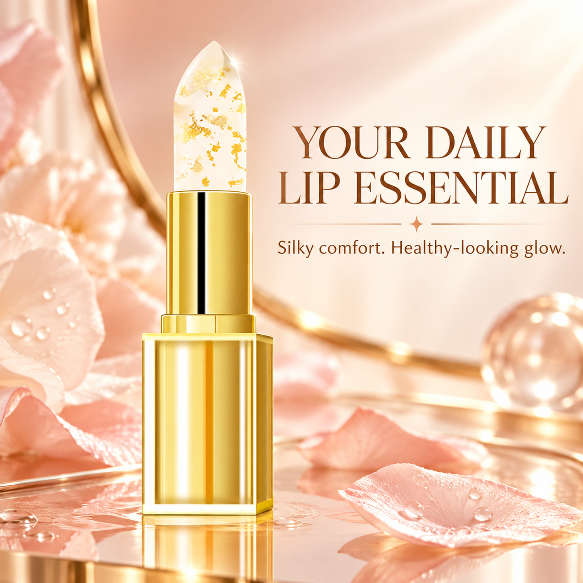 ✨Transferproof Color-Changing Lipstick💄Crystal Clear Color Alchemy 💋 Auto-Tints on Contact!
