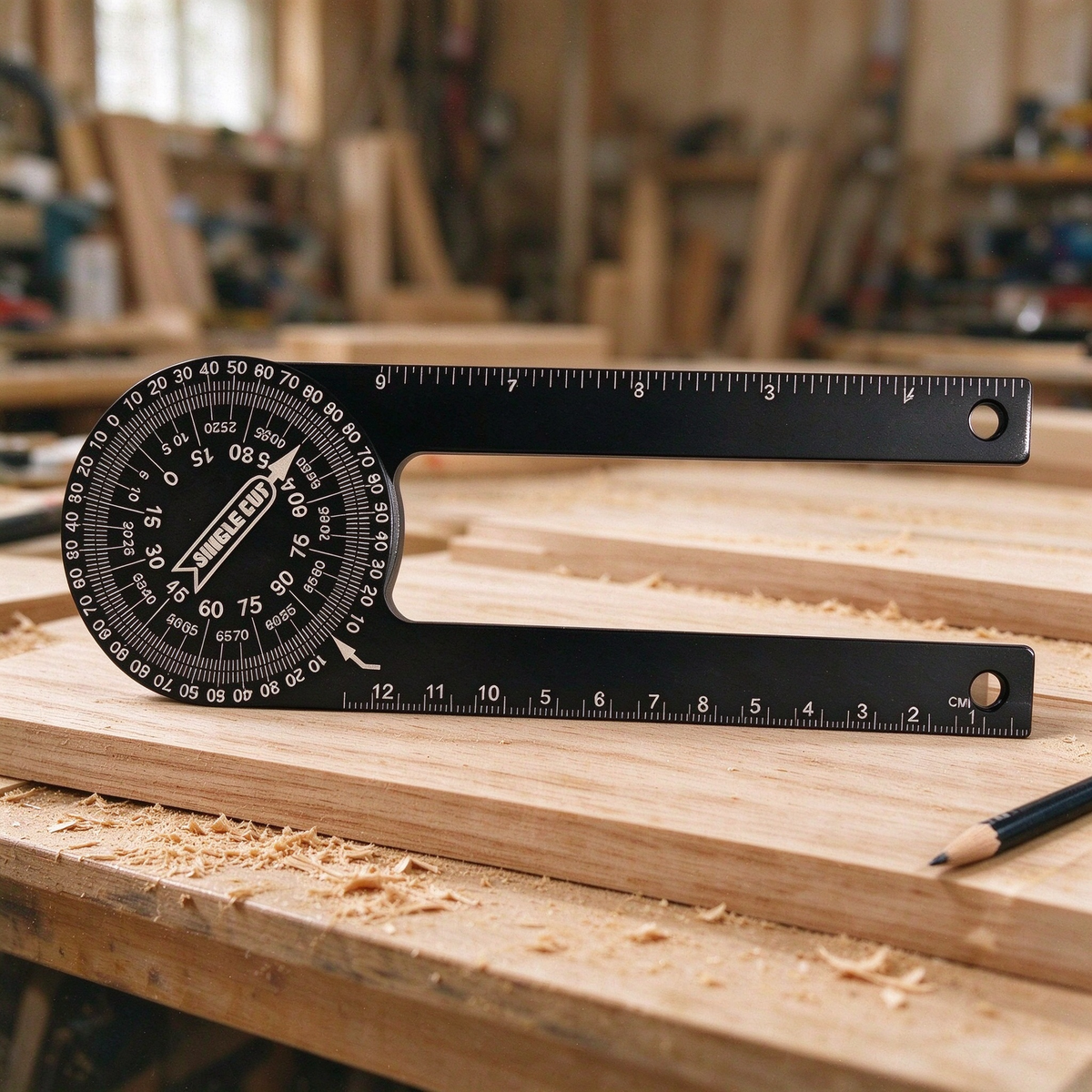 360° Adjustable Woodworking Angle Finder