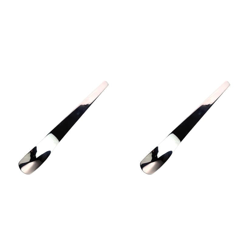 316L Stainless Steel Dessert Spade Spoon, Mirror Polished Thick Multi‑Purpose