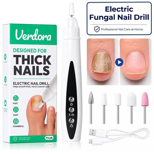 1 Set Electric Nail Drill for Thick Nails, Cordless Efiles for fungal Nails Lightweight