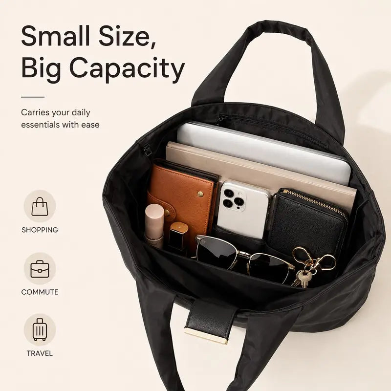 Compact Foldable Keychain Tote Bag,Daily Errands & On-the-Go Use🛍️