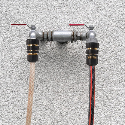 💧 Aluminum Alloy Garden Hose Connector (Quick-Connect 3/4")