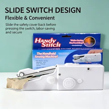 Handheld Mini Sewing Machine – Portable Quick-Repair Fabric Tool for Clothes & Curtains