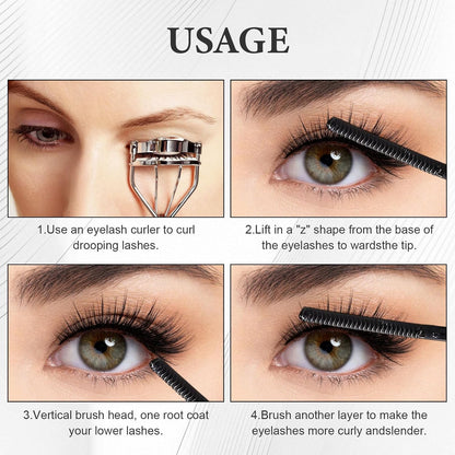 This mascara creates thick, long, and curled lashes🖤