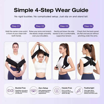Shoulder Straps - Posture Support Straps for Men & Women 🧘