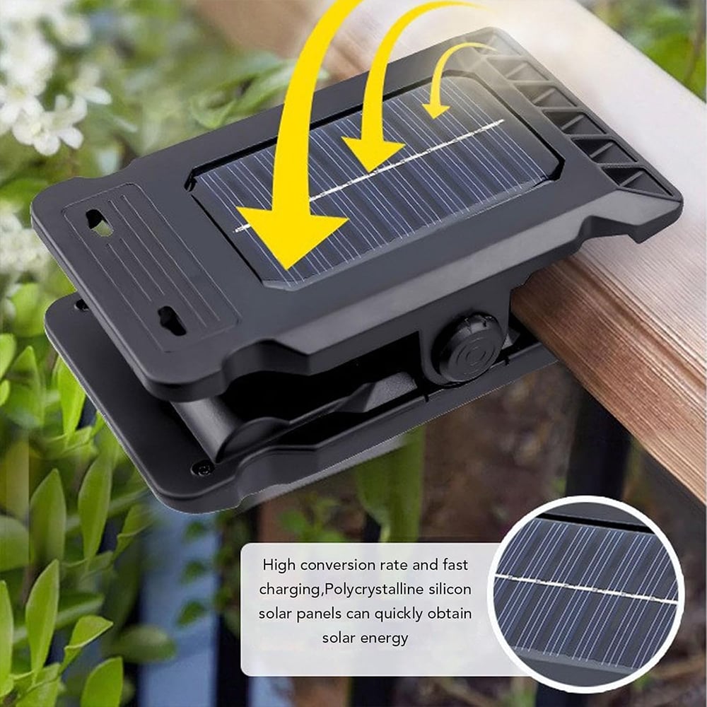 ☀️ Solar Clip Light