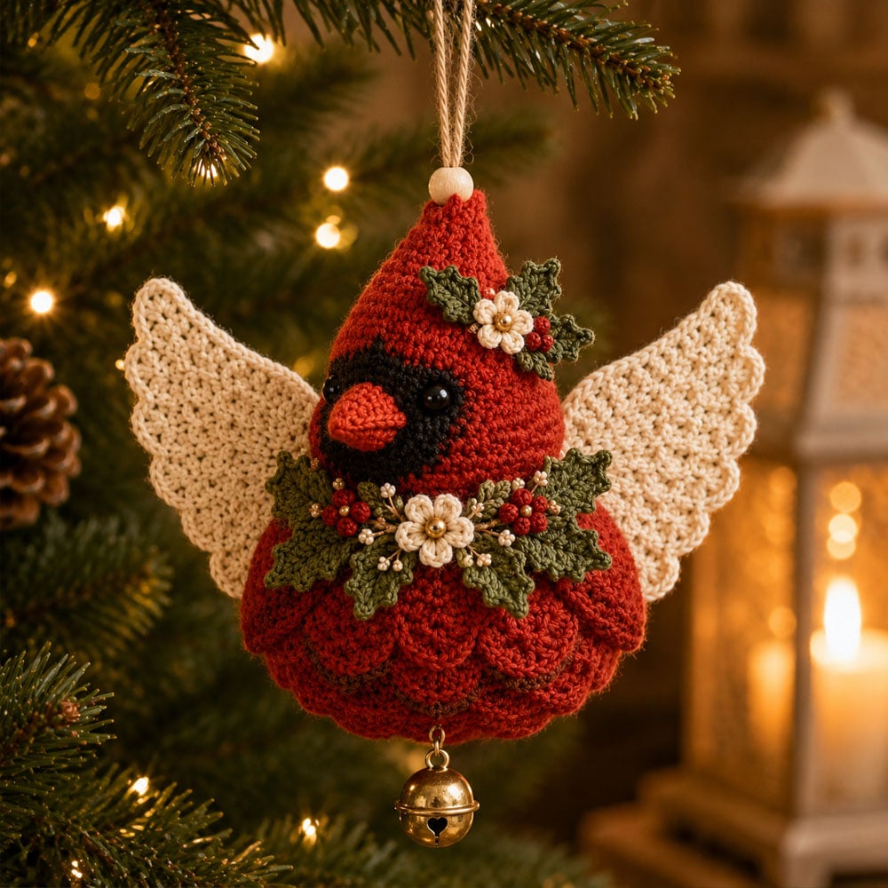 🔥 HOT SALE - 🪽 Animal Angel Crochet Ornament DIY Kit