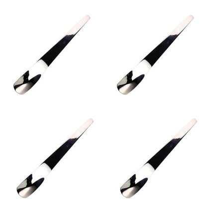 316L Stainless Steel Dessert Spade Spoon, Mirror Polished Thick Multi‑Purpose