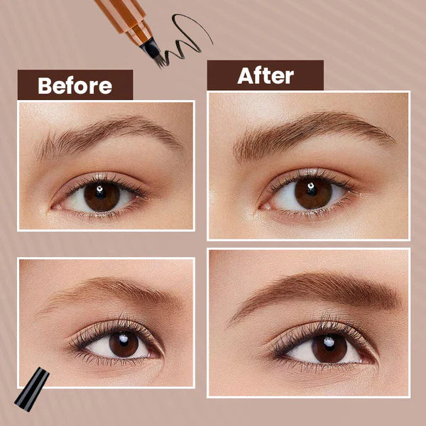 BUY 1 FREE 1🎁Waterproof Four-tip Beard and Eyebrow Pen✨