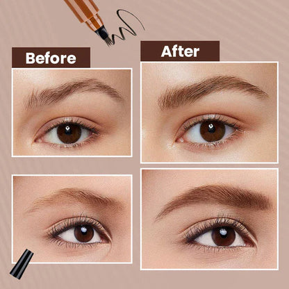 BUY 1 FREE 1🎁Waterproof Four-tip Beard and Eyebrow Pen✨