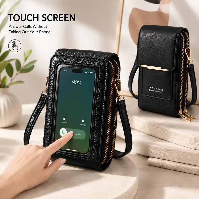 Touchscreen Sensitive Phone Bag with Multiple Colors, Use Phone Without Taking It Out 📱