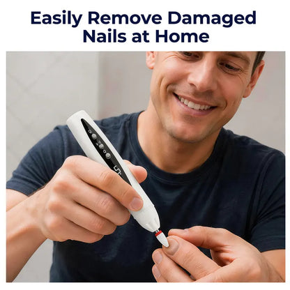 1 Set Electric Nail Drill for Thick Nails, Cordless Efiles for fungal Nails Lightweight