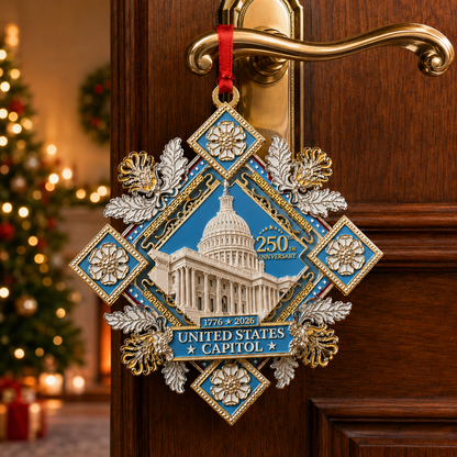 Buy More Save More✨LAST DAY 50% OFF🔥250th Anniversary Commemorative Ornament – UNITED STATESCAPITOL