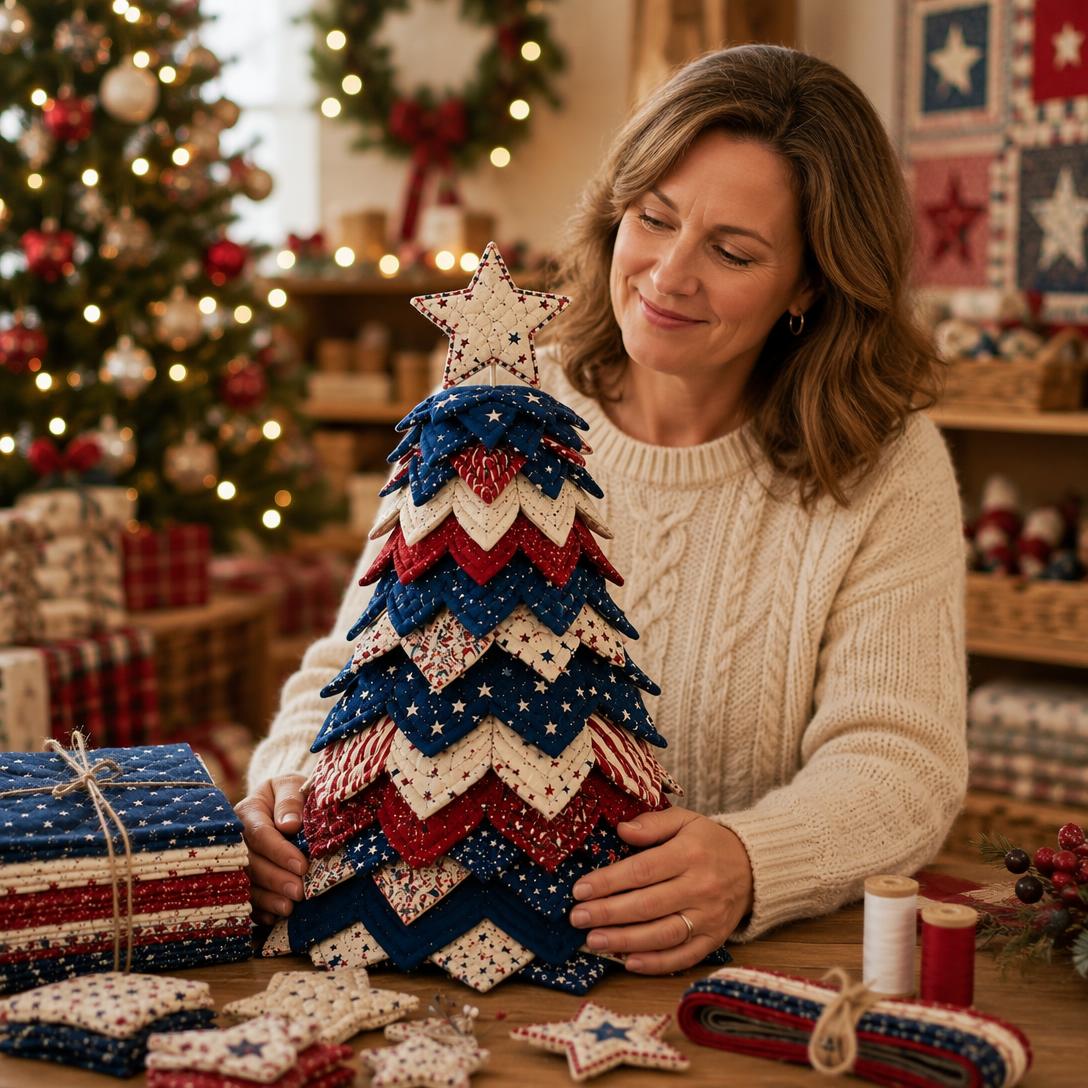 Christmas Tree Patchwork Kit