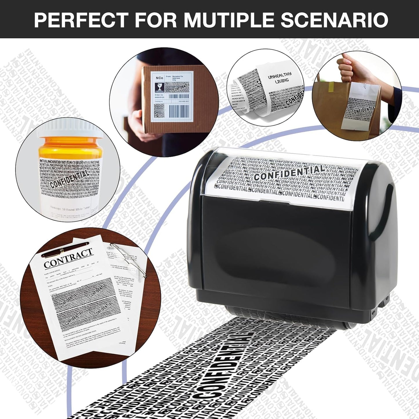 Neutral Roller Privacy Seal