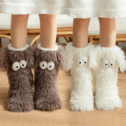 💗last Day Sale 49% Off⚡50k+ Sold💕women's Plush Slippers Socks Floor So