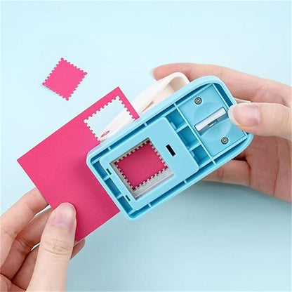 ✨3D Stamp Shape Punch– Ideal for Scrapbooking, Journals, Paper Crafts, DIY Projects & Cardstock