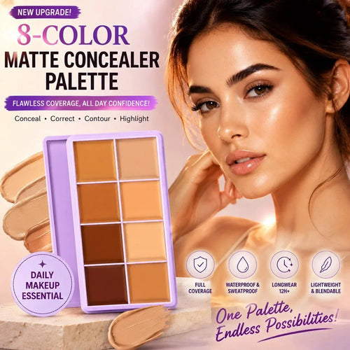 8-Color Cream Concealer Palette