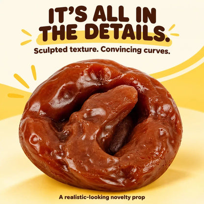 😂💩7-Piece Realistic Fake Poop Prank Set – Funny Gag Gift
