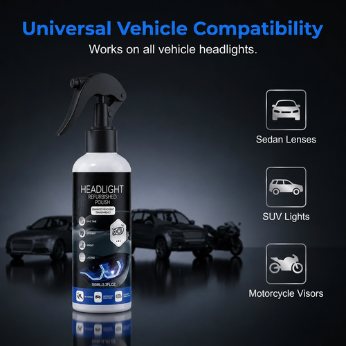 💡Headlamp Restoration Fluid with Crystalline Coating