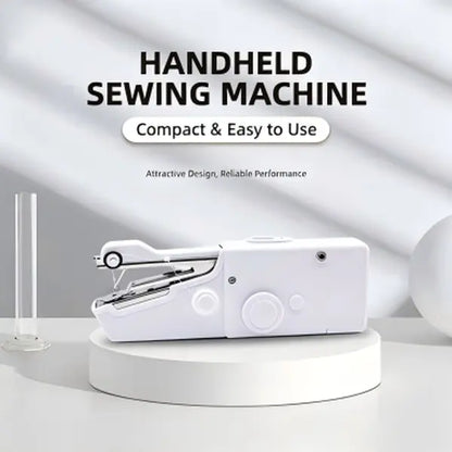 Handheld Mini Sewing Machine – Portable Quick-Repair Fabric Tool for Clothes & Curtains