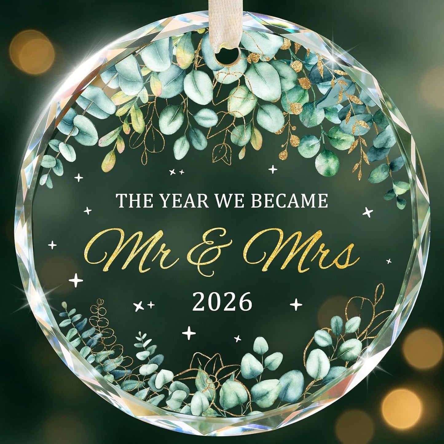 Wedding & Love Keepsake Ornament – Beautiful Christmas Gift