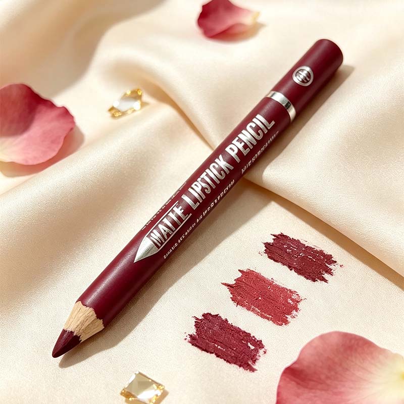 12Pcs Matte Lip Liner With Sharpener Set Waterproof Smudgeproof Precise Contour Lipstick Pens 😍